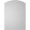 Ekena Millwork Arch Top Surface Mount PVC Gable Vent: Functional, w/ 2"W x 2"P Brickmould Sill Frame, 30"W x 42"H GVPAR30X4203SF - alternate 2